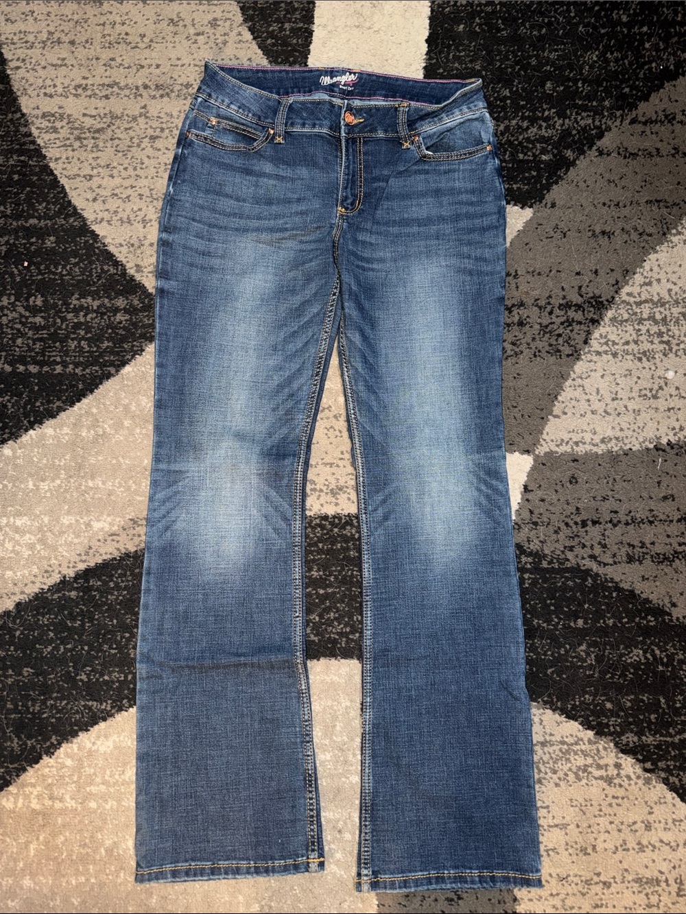 Wrangler Women's Medium Blue Bootcut Jeans 13x36